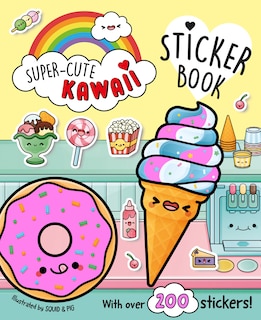 Front cover_Super-cute Kawaii Sticker Book