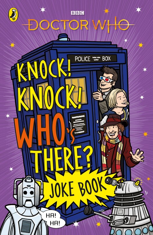 Front cover_Doctor Who: Knock! Knock! Who's There? Joke Book