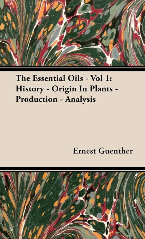 Front cover_The Essential Oils - Vol 1
