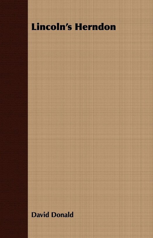 Front cover_Lincoln's Herndon
