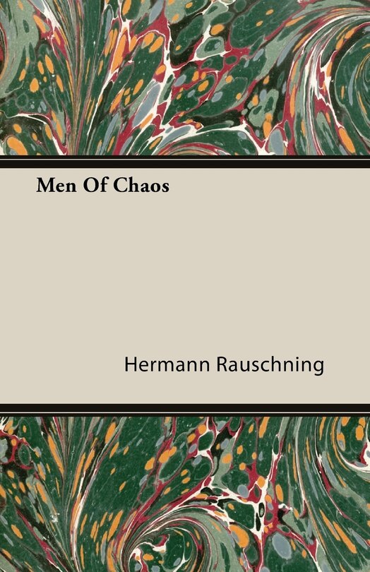 Front cover_Men Of Chaos