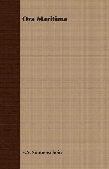 Front cover_Ora Maritima
