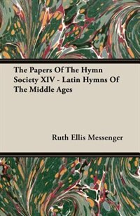 Front cover_The Papers Of The Hymn Society XIV - Latin Hymns Of The Middle Ages