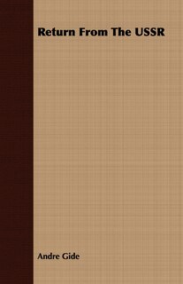 Couverture_Return From The USSR