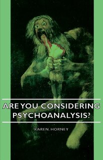 Front cover_Are You Considering Psychoanalysis?