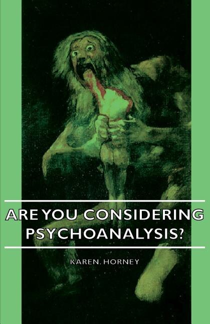 Front cover_Are You Considering Psychoanalysis?