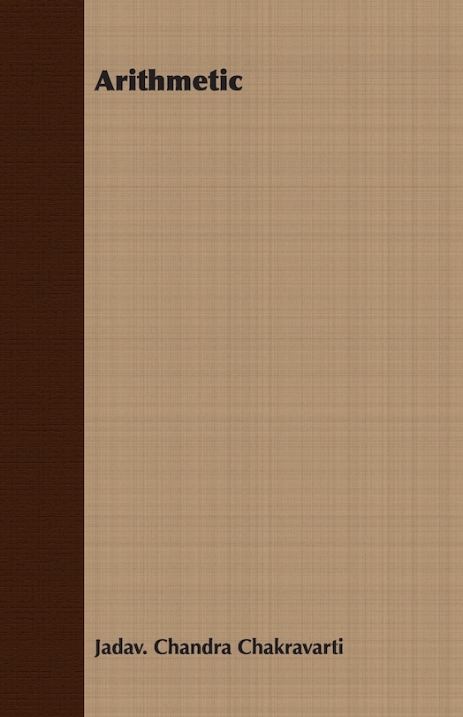 Front cover_Arithmetic