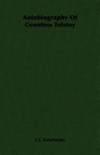 Front cover_Autobiography Of Countess Tolstoy