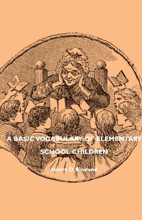 Front cover_A Basic Vocabulary of Elementary School Children