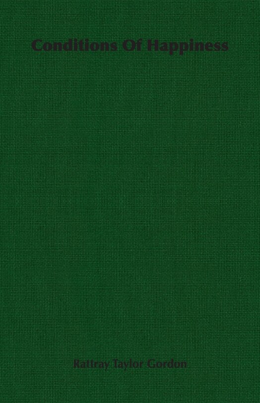 Front cover_Conditions Of Happiness