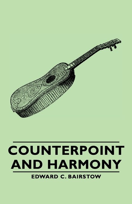 Front cover_Counterpoint and Harmony