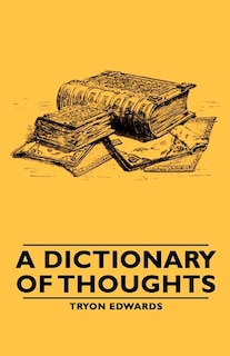 Couverture_A Dictionary Of Thoughts