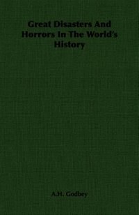 Front cover_Great Disasters and Horrors in the World's History