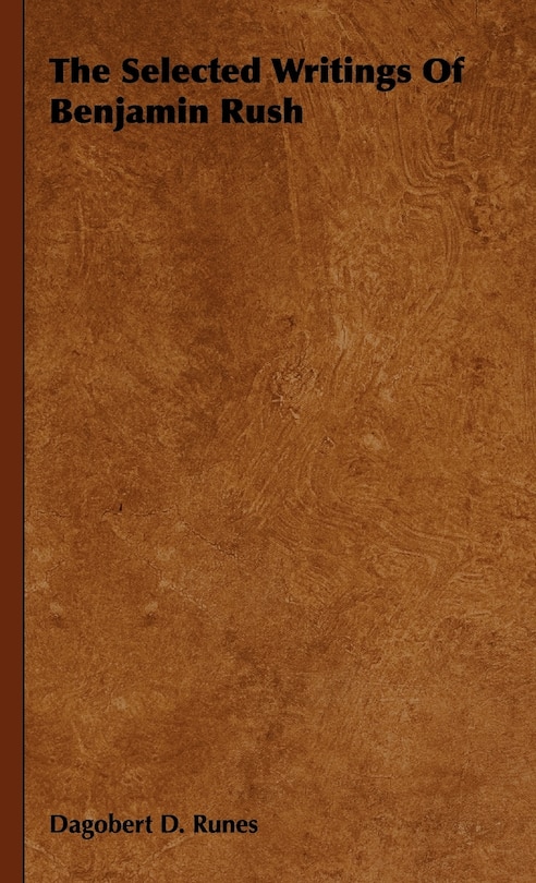 Couverture_The Selected Writings of Benjamin Rush