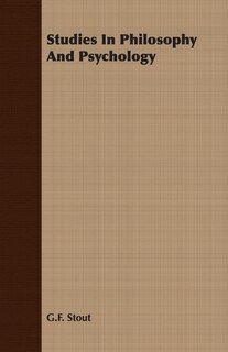 Couverture_Studies In Philosophy And Psychology