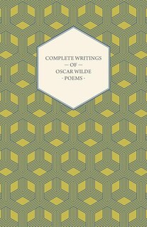 Couverture_Complete Writings of Oscar Wilde - Poems