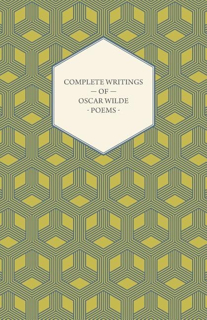 Couverture_Complete Writings of Oscar Wilde - Poems