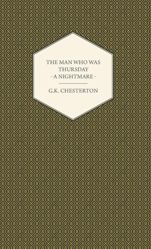 Front cover_The Man Who Was Thursday - A Nightmare