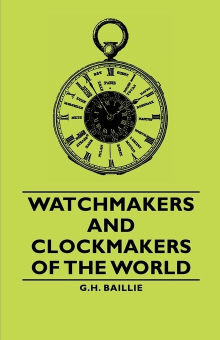 Front cover_Watchmakers and Clockmakers of the World