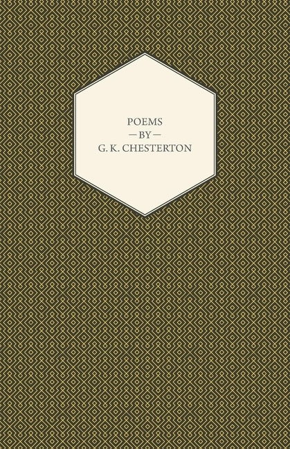 Front cover_Poems By G. K. Chesterton