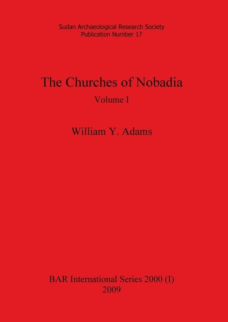 Front cover_The Churches of Nobadia, Volume I