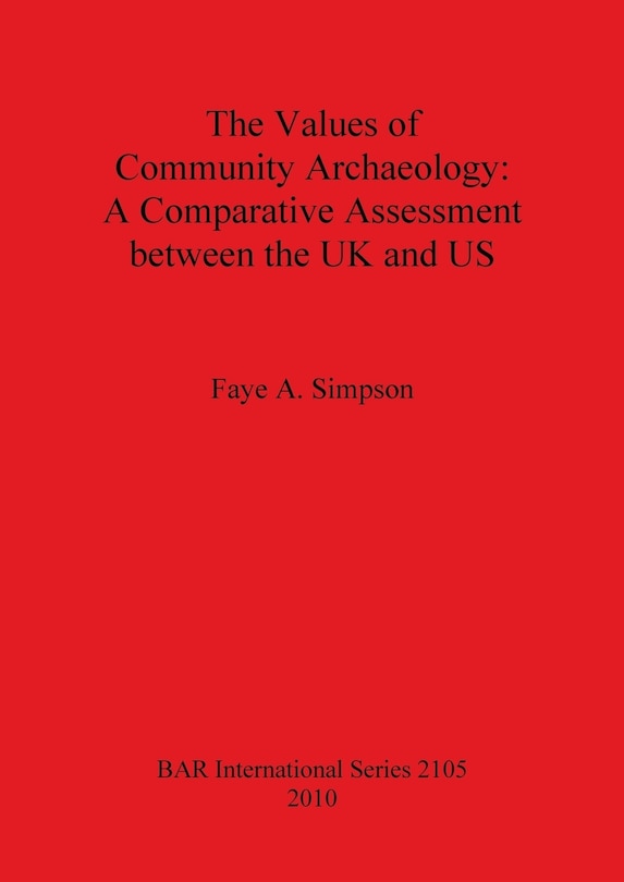 Front cover_The Values of Community Archaeology