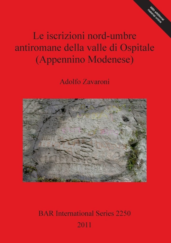 Front cover_Le iscrizioni nord-umbre antiromane della valle di Ospitale (Appennino Modenese)