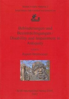 Front cover_Behinderungen und Beeinträchtigungen / Disability and Impairment in Antiquity