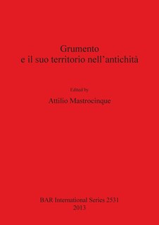 Front cover_Grumento e il suo territorio nell'antichità