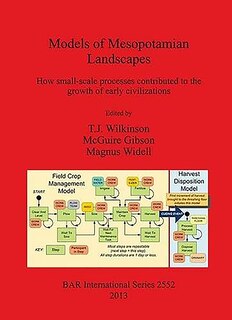Couverture_Models of Mesopotamian Landscapes