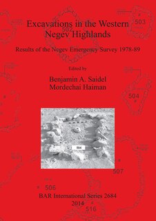 Front cover_Excavations in the Western Negev Highlands