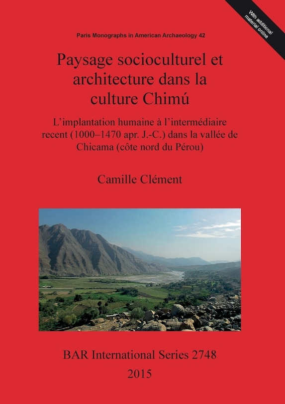 Front cover_Paysage socioculturel et architecture dans la culture Chimú
