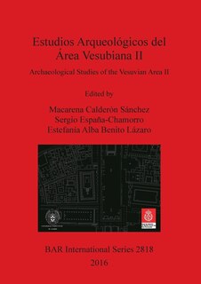 Front cover_Estudios Arqueológicos del Área Vesubiana II / Archaeological Studies of the Vesuvian Area II