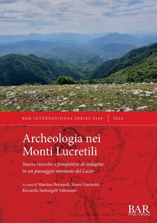 Couverture_Archeologia nei Monti Lucretili