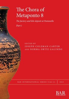 Front cover_The Chora of Metaponto 8, Part i
