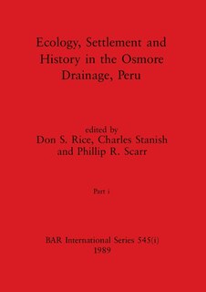 Couverture_Ecology, Settlement and History in the Osmore Drainage, Peru, Part i