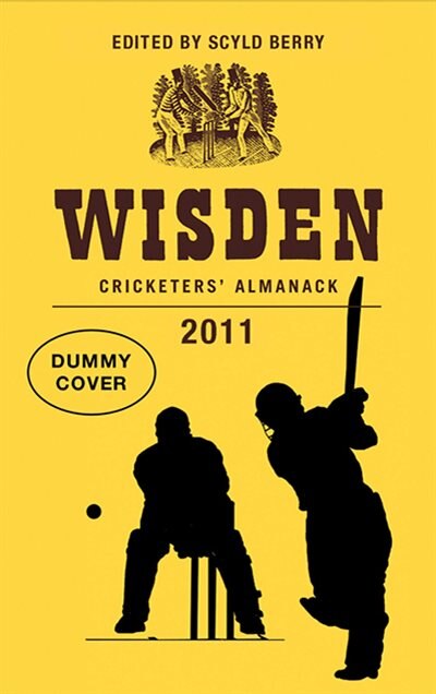 Front cover_Wisden Cricketers' Almanack 2011