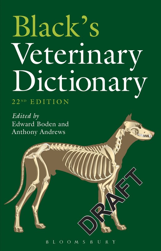 Front cover_Black's Veterinary Dictionary