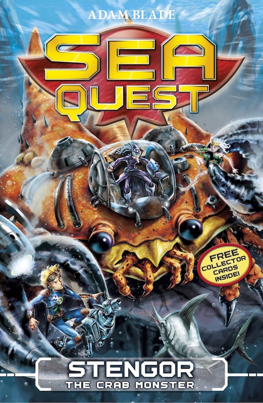 Front cover_Sea Quest: Stengor The Crab Monster