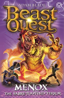 Front cover_Beast Quest: Menox The Sabre-toothed Terror