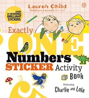 Front cover_Charlie and Lola: Exactly One Numbers Sticker Activity Book