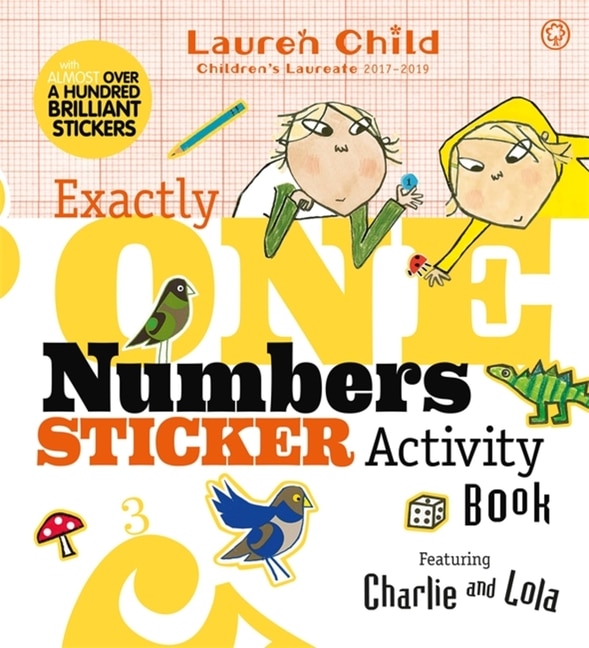 Front cover_Charlie and Lola: Exactly One Numbers Sticker Activity Book