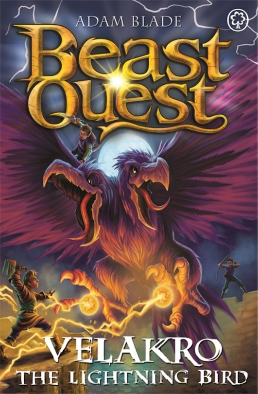 Front cover_Beast Quest: Velakro The Lightning Bird
