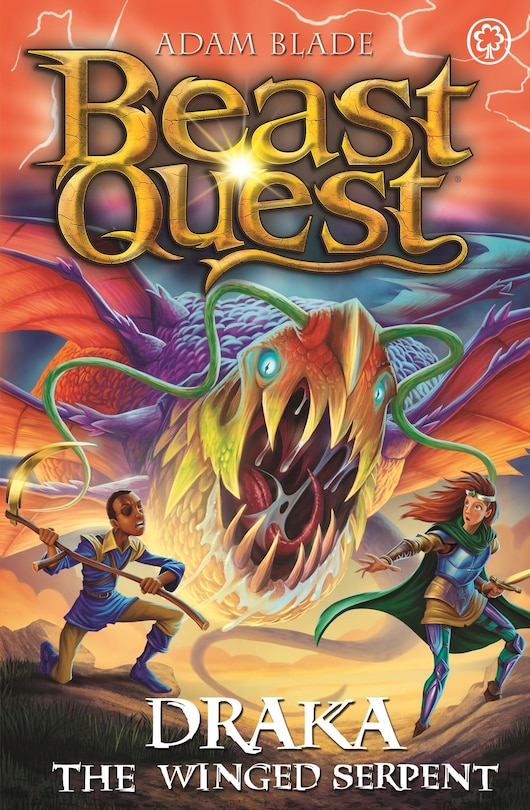 Front cover_Beast Quest: Draka the Winged Serpent