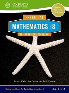 Couverture_Essential Mathematics For Cambridge Lower Secondary: Stage 8 Student Book