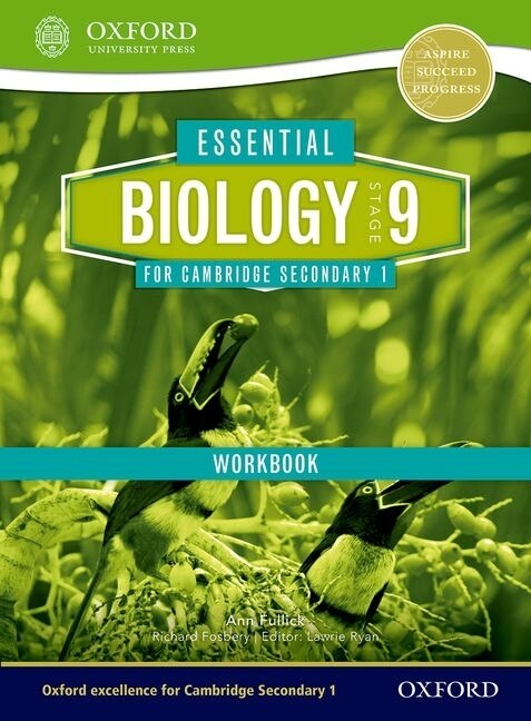 Essential Biology For Cambridge Lower Secondary: Stage 9 Workbook