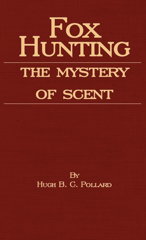 Front cover_Fox Hunting - The Mystery of Scent