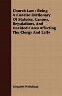 Front cover_Church Law