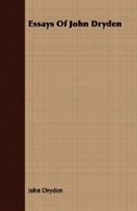Couverture_Essays Of John Dryden