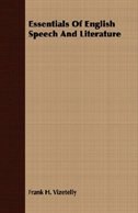 Front cover_Essentials Of English Speech And Literature